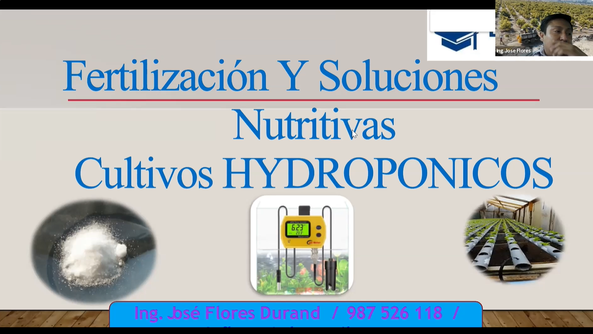 Fertilización en cultivos hidropónicos